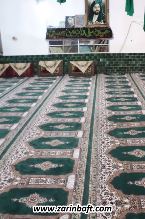 سجاده فرش  مسجد صاحب الزمان روستای پشت له له سر لاه