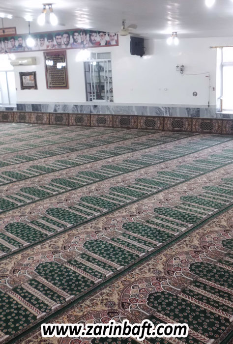 سجاده فرش مسجد جامع روستای مهدیرجه بهشهر