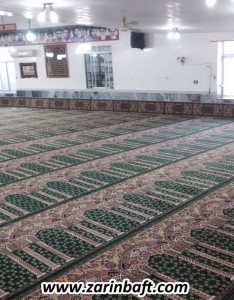 سجاده فرش مسجد جامع روستای مهدیرجه بهشهر