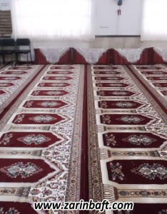 سجاده فرش  مسجد روستای ابهر